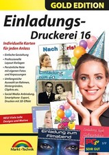 Einladungs druckerei gold gebraucht kaufen  Burgthann