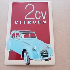 Plaque métal citroen d'occasion  Salbris