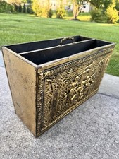 Vintage embossed brass for sale  Morrisville