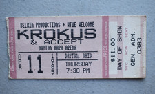 Krokus accept concert d'occasion  Expédié en Belgium