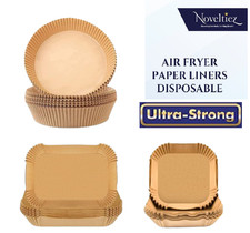 Forros de papel descartáveis Air Fryer papel pergaminho antiaderente (redondo e quadrado) comprar usado  Enviando para Brazil