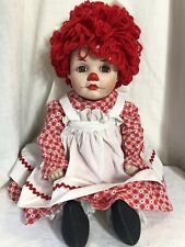 Raggedy ann porcelain for sale  Monroe