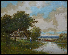Paysage peinture huile d'occasion  Paris IX