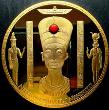 Médaille nefertiti égypte d'occasion  Toulon-