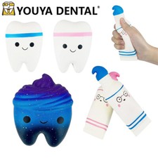 Juguete de apretar sensoriales de rebote lento con forma de dientes con forma de dientes juguetes de rebote lento segunda mano  Embacar hacia Mexico