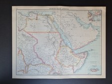 Antique map north for sale  ROMFORD