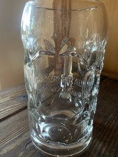 Maßkrug bierkrug glas gebraucht kaufen  Ascha
