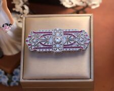 Broche argenté dentelle d'occasion  Paris VI
