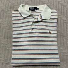 Polo listrada multicolorida vintage Ralph Lauren tamanho G comprar usado  Enviando para Brazil