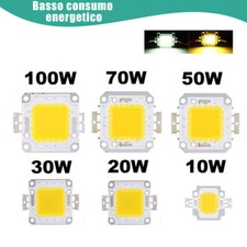 LED Chip COB 10-100W 12/36V DC High Power per DIY Illuminazione Lampade comprar usado  Enviando para Brazil