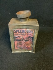 Aditivo de combustible Speedoline Can vintage años 20 (sh223) segunda mano  Embacar hacia Mexico