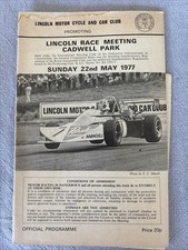 Race programme may for sale  FAREHAM
