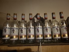 Empty glass spirit for sale  SKEGNESS