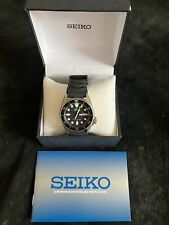 Seiko men black for sale  LONDON