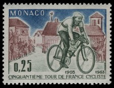 MONACO 546 - Tour de France Bicycle Race 50th Anniversary (pc38400) comprar usado  Enviando para Brazil