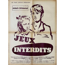 Jeux interdits affiche d'occasion  Villeneuve-lès-Avignon