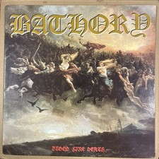 BATHORY - BLOOD FIRE DEATH - ORG UK UNDER ONE FLAG GFOLD LP - FLAG 26- RARE!!! comprar usado  Enviando para Brazil