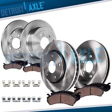 Pastilhas de freio de cerâmica rotores de freio dianteiro traseiro 8 peças para Hyundai Tucson Kia Sportage comprar usado  Enviando para Brazil