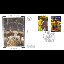 Fdc soie fête d'occasion  Crécy-la-Chapelle