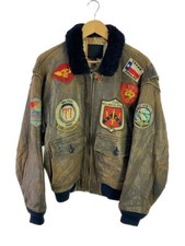 Avirex brown leather d'occasion  Expédié en Belgium