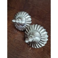 Silver curtain rod for sale  Bay Saint Louis