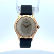 Mostrador Piaget folheado a ouro aço inoxidável 33 mm creme comprar usado  Enviando para Brazil