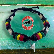 Bracciale Rasta Con Perline E Conchiglie 1SZ FIT, usado comprar usado  Enviando para Brazil