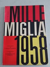 Mille miglia 1958 usato  Zandobbio