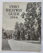 Ohio Highway Guide Road Trip Maps 1934 pictorial travel guide tourist book comprar usado  Enviando para Brazil