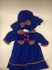 Vintage doll velvet for sale  BRADFORD