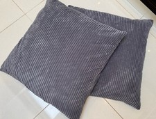 Silver grey cushion for sale  NOTTINGHAM