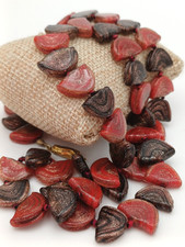 Collana conchiglie vetro usato  Caravaggio
