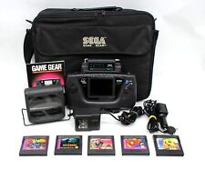 Paquete de consola de juegos portátil Sega Game Gear con 5 juegos y estuche, usado segunda mano  Embacar hacia Argentina