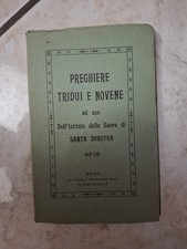 Preghiere tridui novene usato  Monza