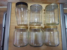 Empty round jars for sale  LONDON