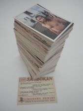Lotto figurine sandokan usato  Salerno