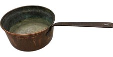 Antique copper saucepan for sale  UK