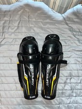 Caneleiras Bauer Supreme 170 13"/33cm forro removível ajuste anatômico comprar usado  Enviando para Brazil