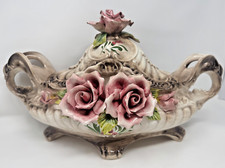Capodimonte rose covered for sale  Milford