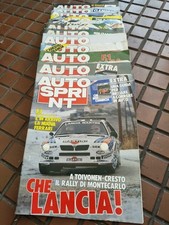 Riviste autosprint annata usato  Italia