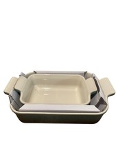 Conjunto de 2 padeiros retangulares de grés Le Creuset Heritage comprar usado  Enviando para Brazil