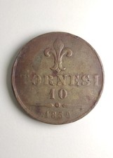 Tornesi 1859 francesco usato  Barletta
