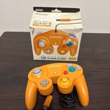 Controle Nintendo GameCube laranja DOL-003 genuíno com caixa testado importado Japão comprar usado  Enviando para Brazil