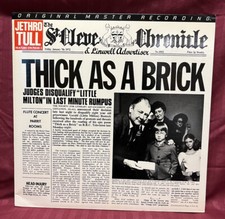 NM LP Jethro Tull Thick As A Brick 1985 Original Master Recording MFSL 1-187 comprar usado  Enviando para Brazil