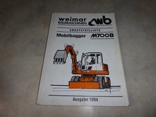 Ersatzteilliste mobilbagger 70 gebraucht kaufen  Weinheim