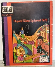 1978 EVERLAST livro catálogo de equipamentos físicos/atléticos Muhammad Ali, usado comprar usado  Enviando para Brazil