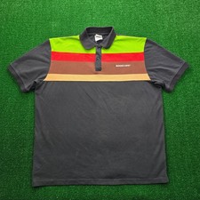 Camisa polo Burger King unissex GG preta vintage uniforme de funcionário desgaste de trabalho comprar usado  Enviando para Brazil