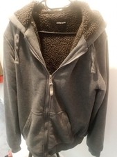mens fleece lined hoodie for sale  BLACKPOOL