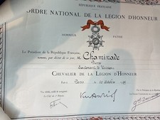 Militaria set diplomas d'occasion  Expédié en Belgium