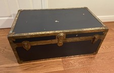 Vintage steamer trunk for sale  SPALDING